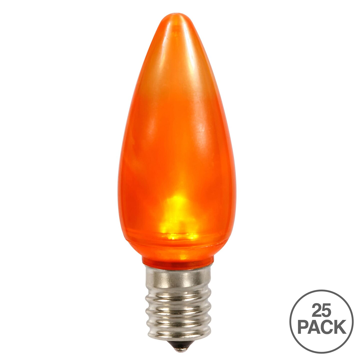 Vickerman C9 Ceramic LED Orange Bulb .96W 25/Box - XLEDSC98-25
