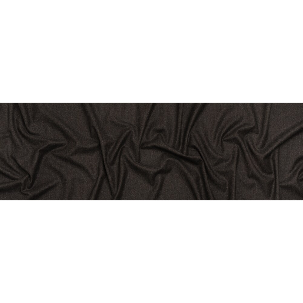 1 Yard Super 130 Wool Suiting Made in Italy - Black and Beige Heathered &#x2013; Deadstock 58&#x2019;&#x2019; Width