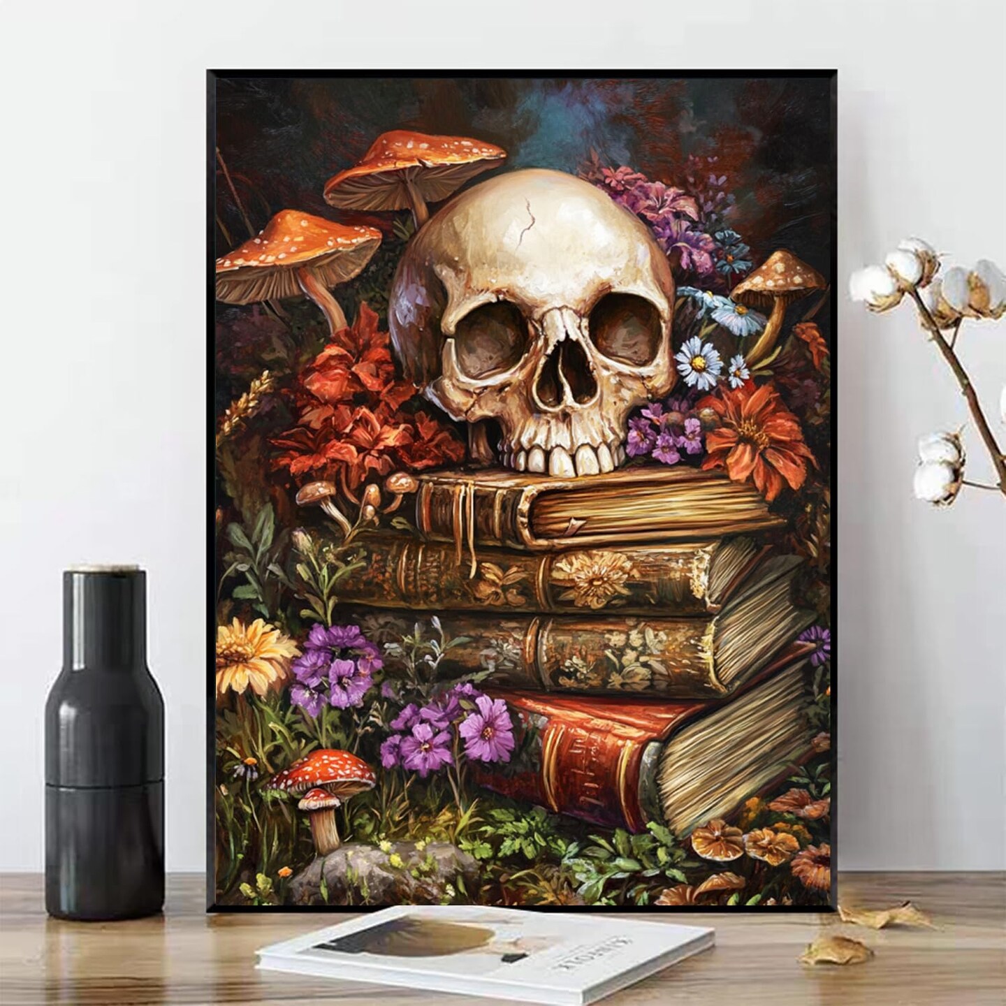 Adult Paint by Number Kits Suitable for Gifts and Interior Decor 16x20 Inch(02-Halloween)
