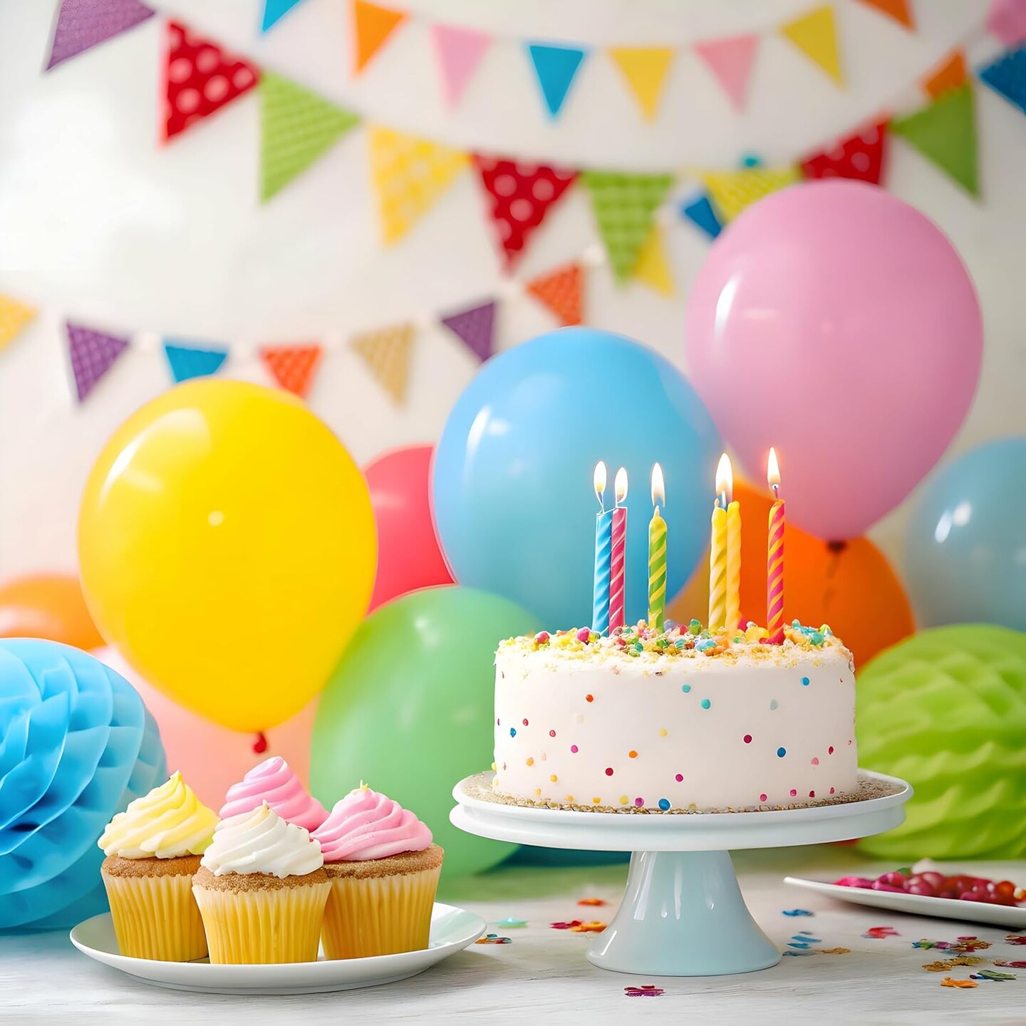 10 Color Balloon Pack For Birthdays (Assorted Multicolor) 12 Inch (Pack of 50)