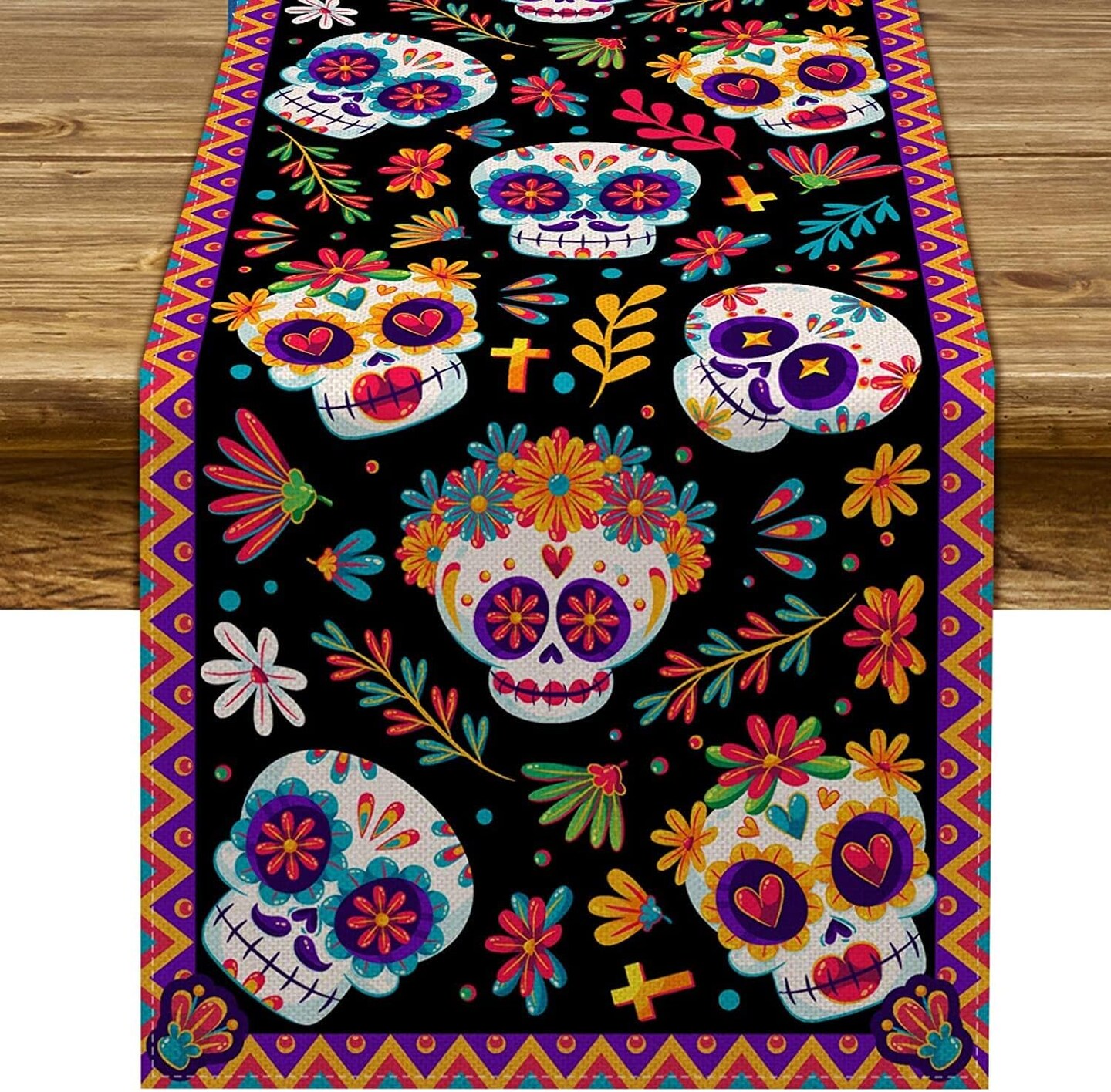 Dia De Los Muertos Mexican Festival Holiday Kitchen Dining Room Home Decoration (Multi-color)