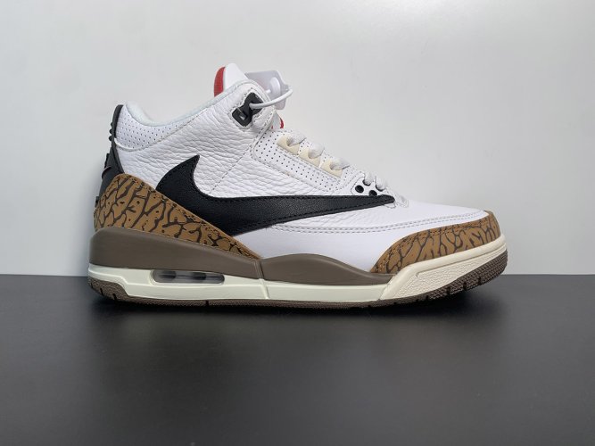 Travis Scott x Nike Air Jordan 3 Tan Brown | MakerPlace by Michaels