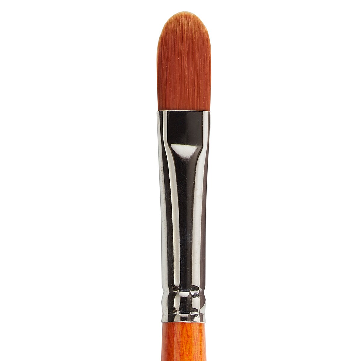 KINGART® Radiant™ 6500 Filbert Series Premium Golden Synthetic Brushes for Acrylic, Oil and Watercolor