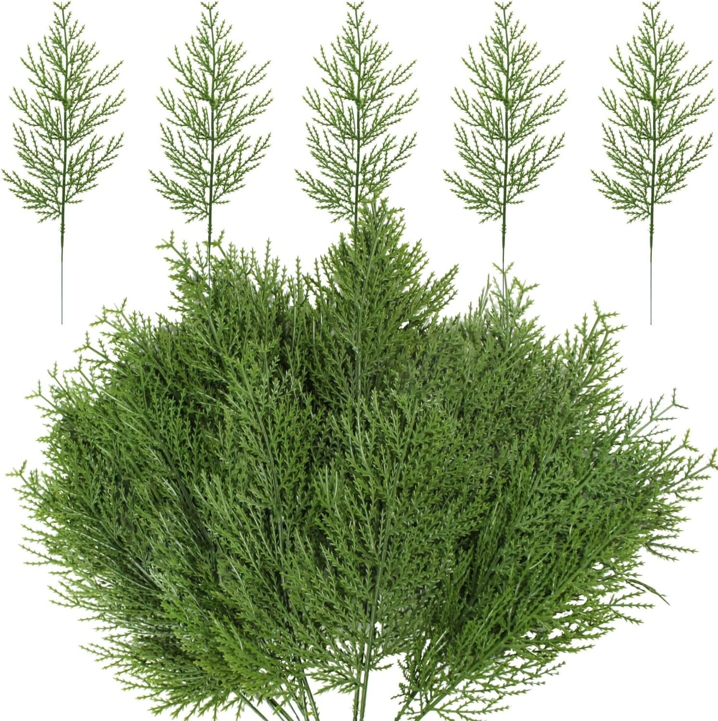 Christmas Greenery Stems (&#x9;Green)