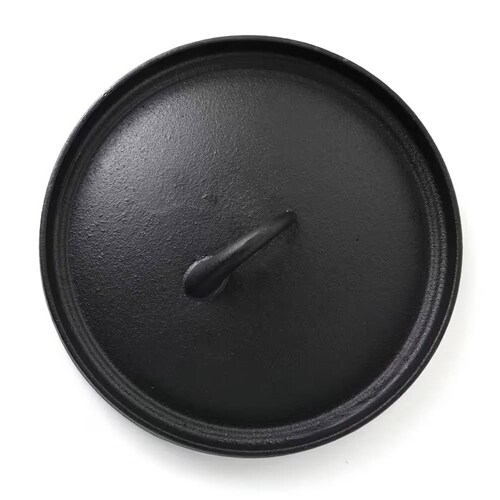 Cast Iron 5-Piece Cookware Set with Griddle, Skillets and Dutch Oven for Home Cooking