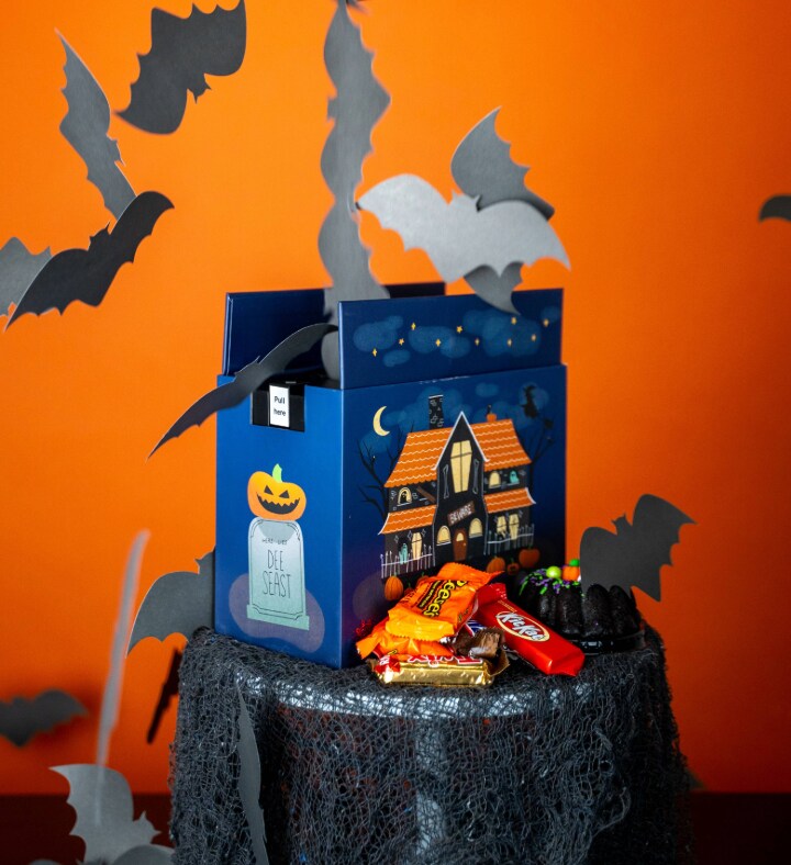 Haunted House Bat Surprise - Cake Treat Included