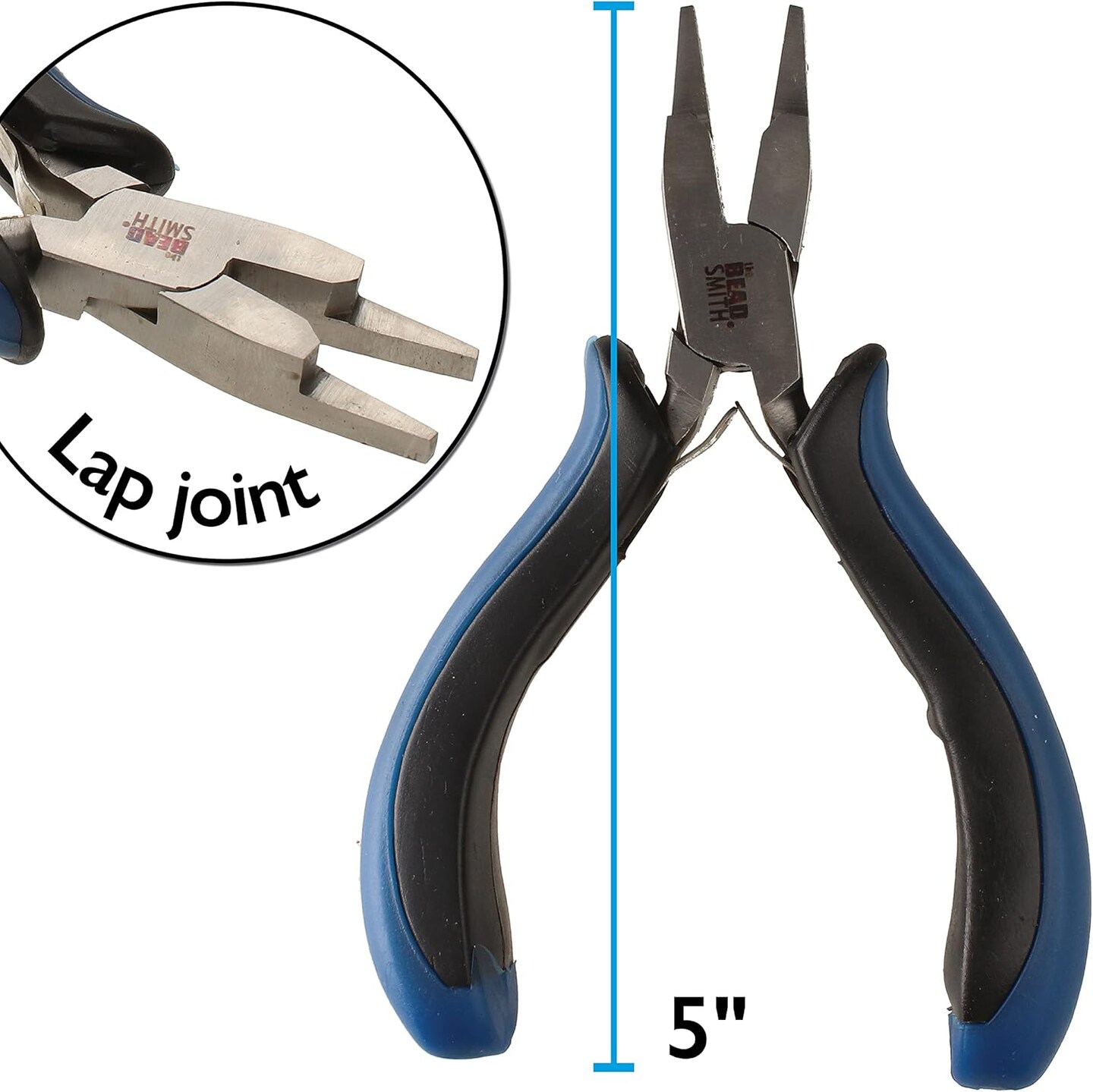 The Beadsmith WrapMaker Plier – Ergonomic Handle, 5” (127mm) – Holds Wire Bundle Securely As You Wrap – Works On All Gauges & Shapes – Bend, Shape, Pull & Position Wire
