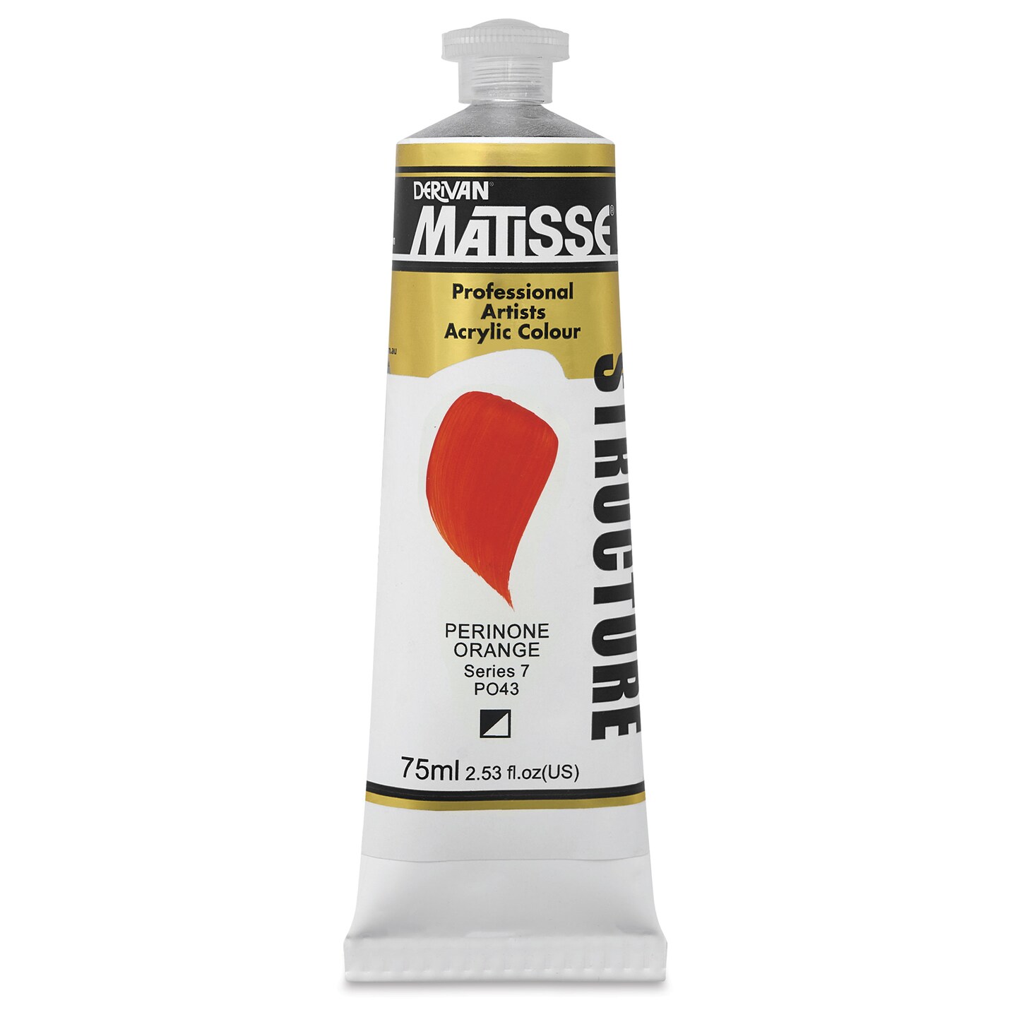 Matisse Structure Paint - Perinone Orange, 75 ml | Michaels