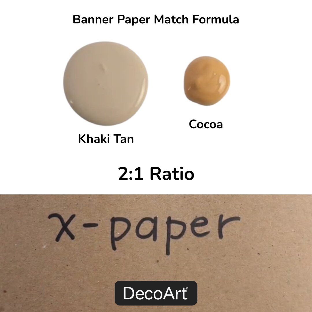 DecoArt Americana Banner Painting Neutral Color Acrylic Paint Set – 8 Matte Classic Shades