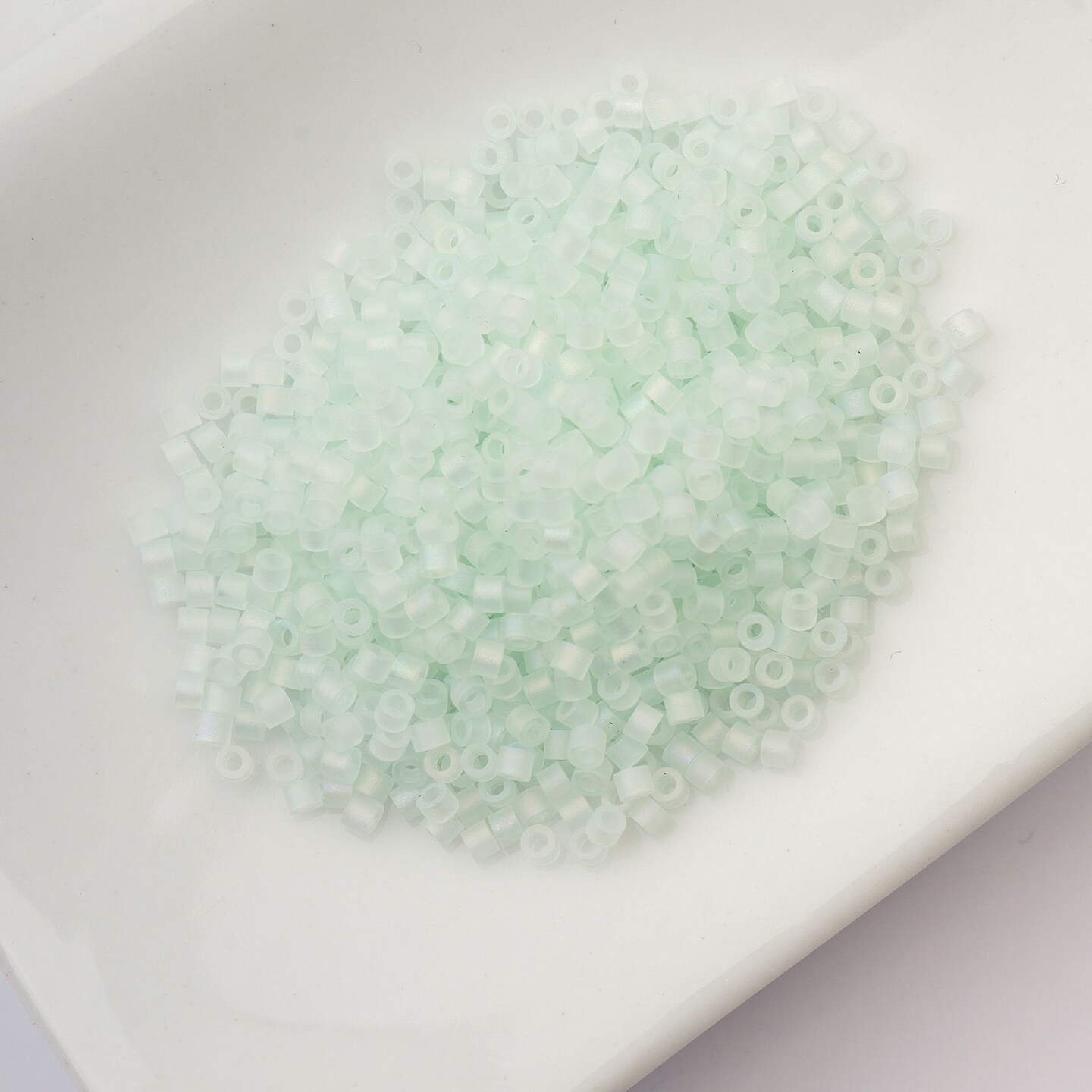 John Bead Matte Macaron Cylin Beads 11/0 Glass Cylindrical Seed Beads, 25g