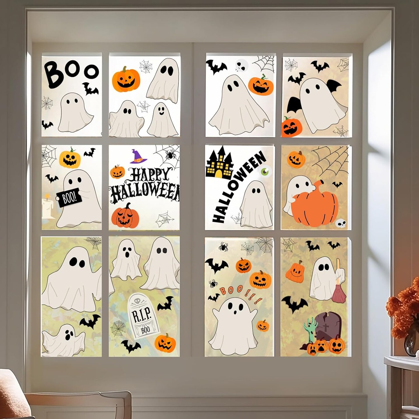 Halloween Window Clings (Multiple Colors)
