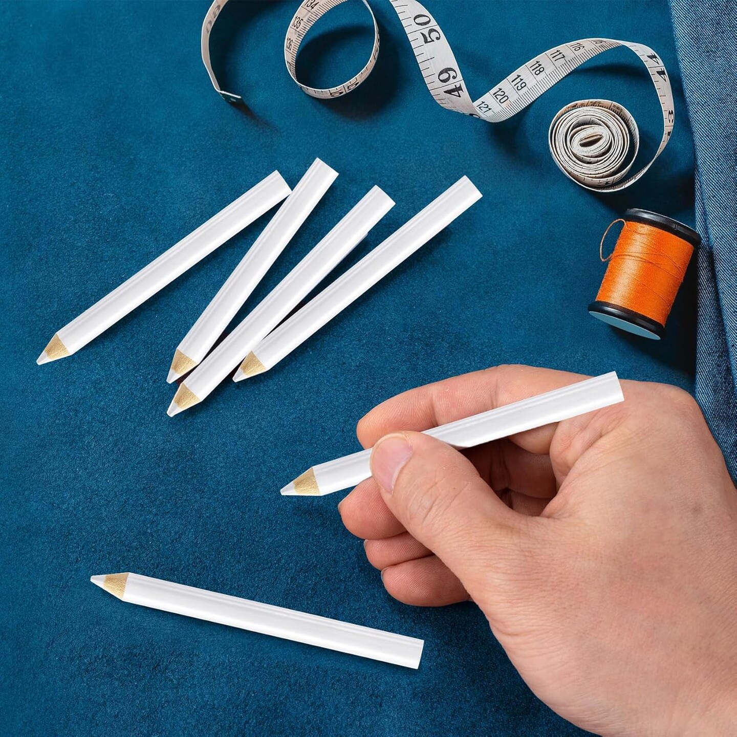 Fabric Pencils for Sewing (Gold)