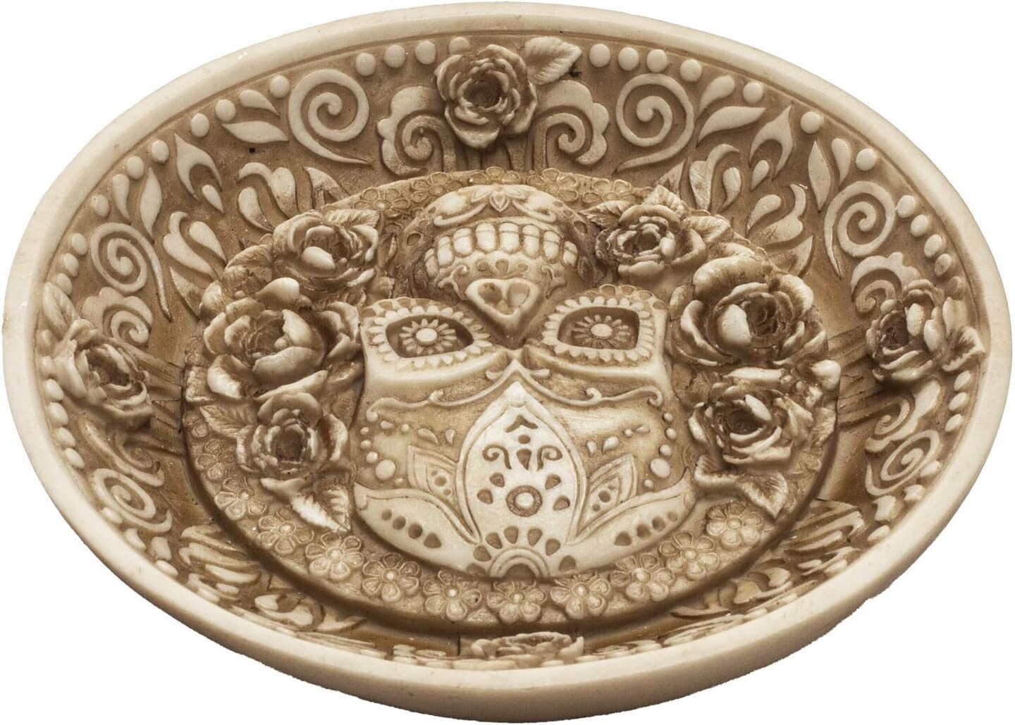 Day of The Dead Sugar Skull Burner Dish