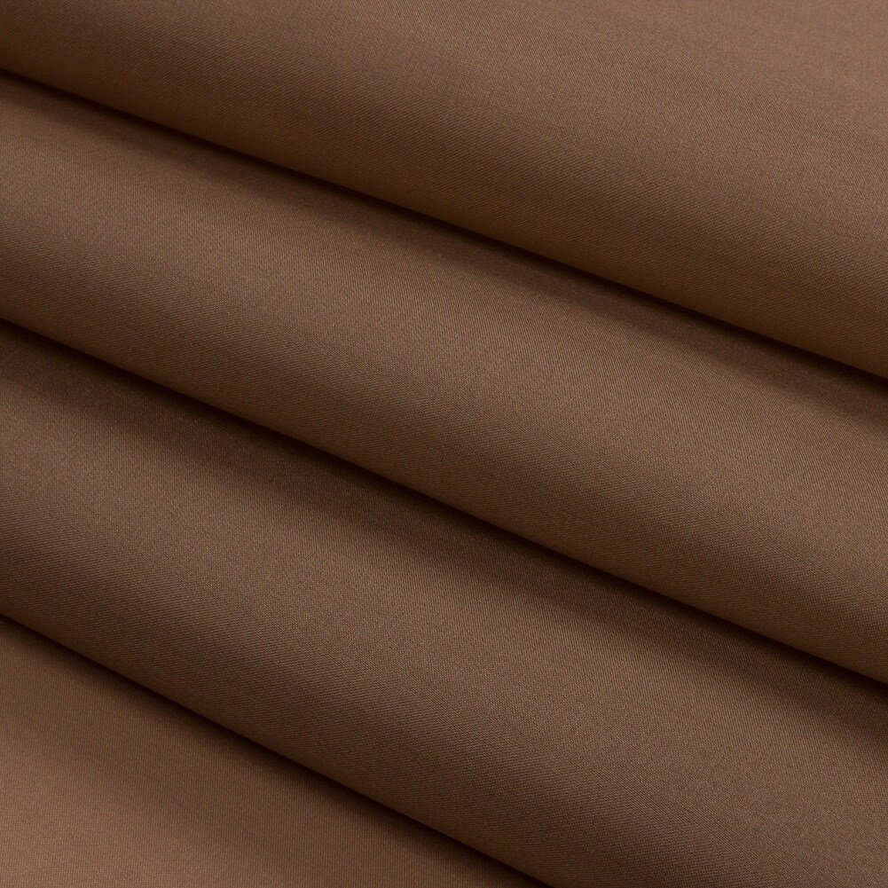 1 Yard Silk Satin-Face Organza Fabric Cappuccino Premium Solid Couture Evening Wear 54" Width