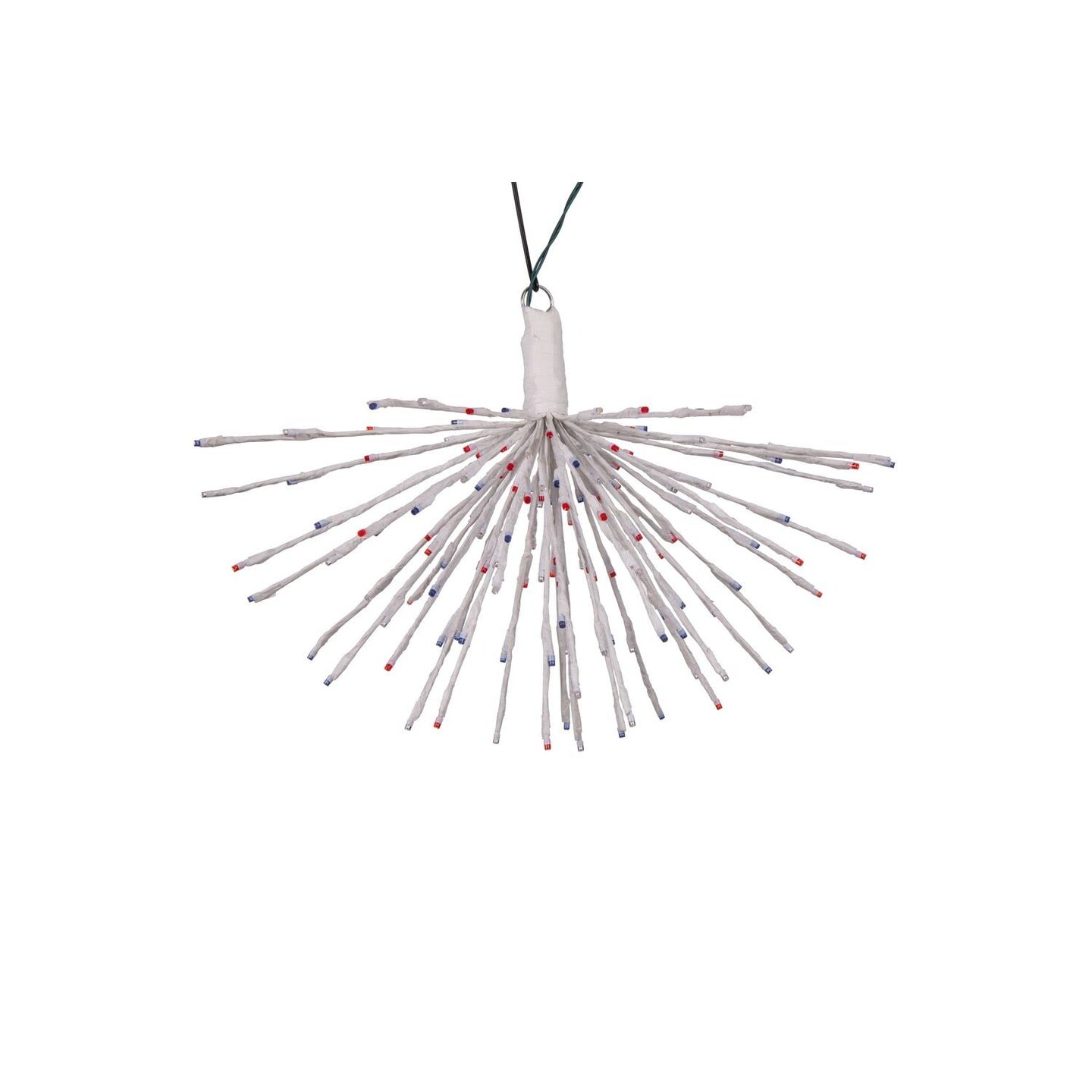 Vickerman 160Lt x 24" White Starburst Blue 5mm Twinkle LED Lights.