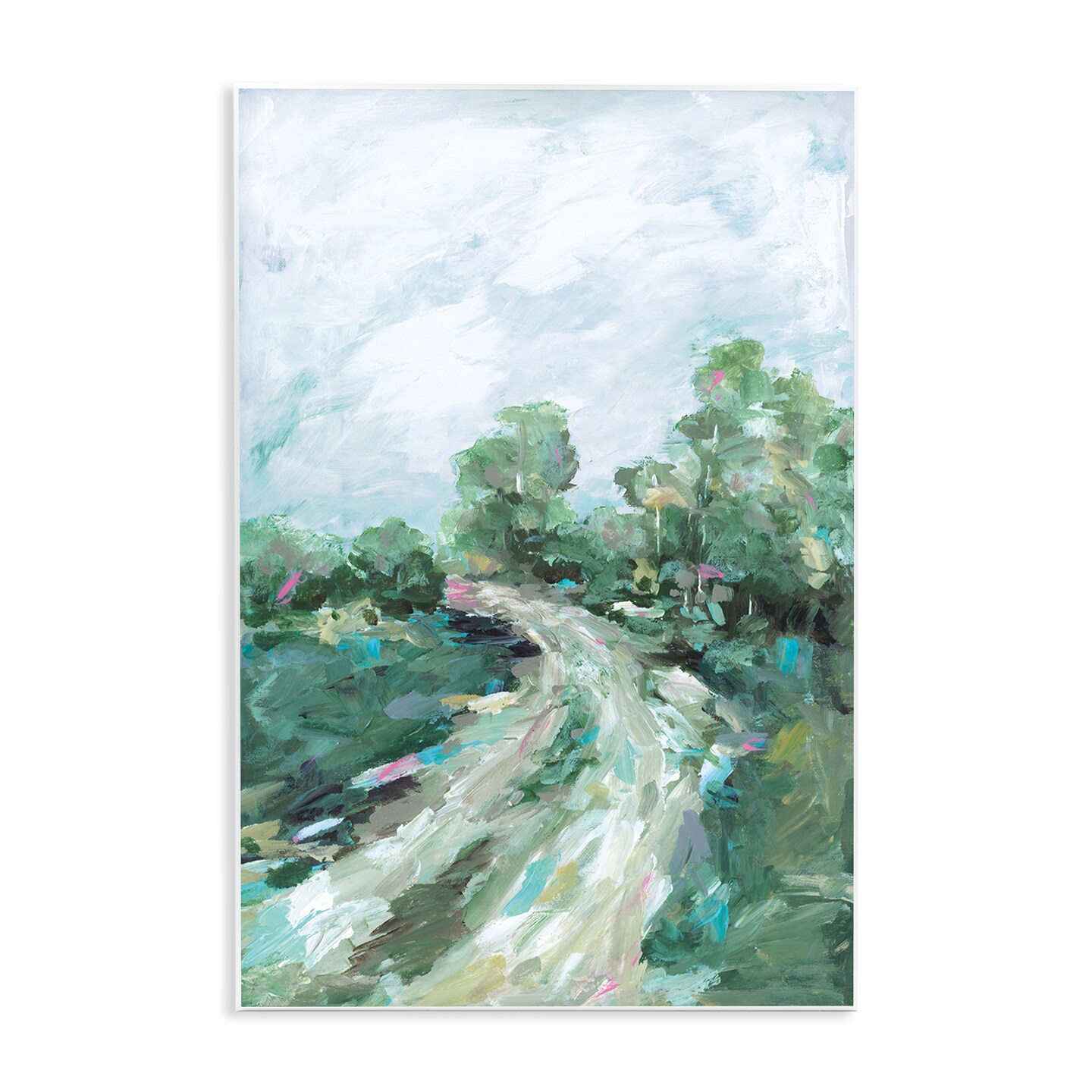 Stupell Industries On My Way Abstract Path Wall Plaque, design by Wani Pasion