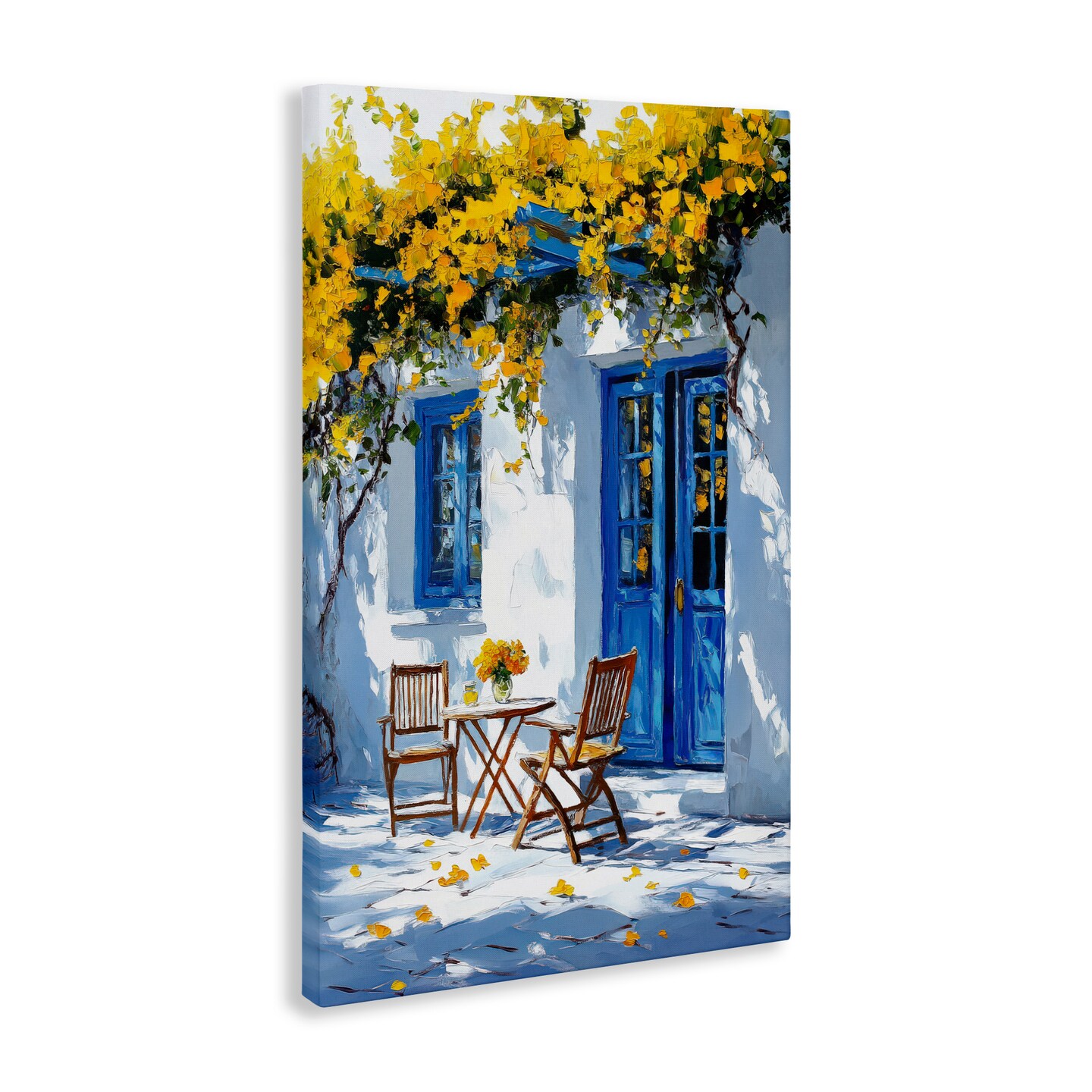 Stupell Industries Sunlit Afternoon Patio Canvas, design by Raymond Powers