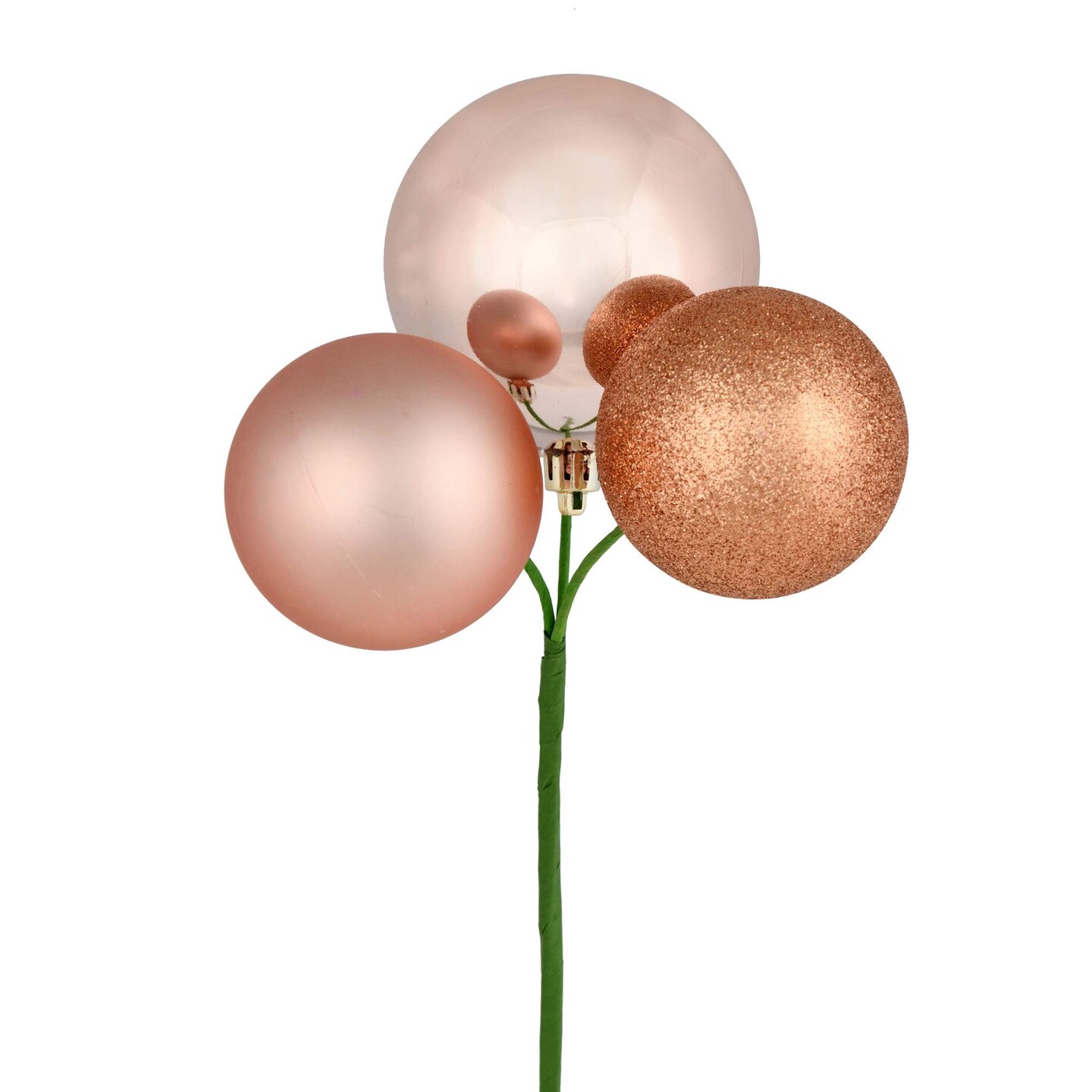 18" Rose Gold Ornament Pick 4/Bg