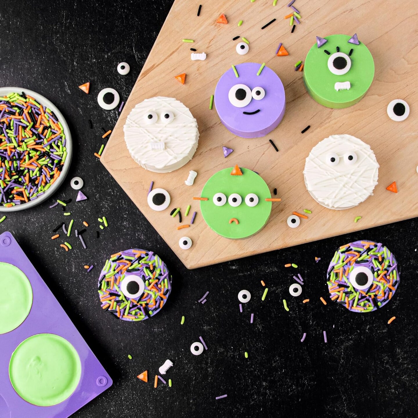 Sandwich Cookie Decorating Kit(Halloween)