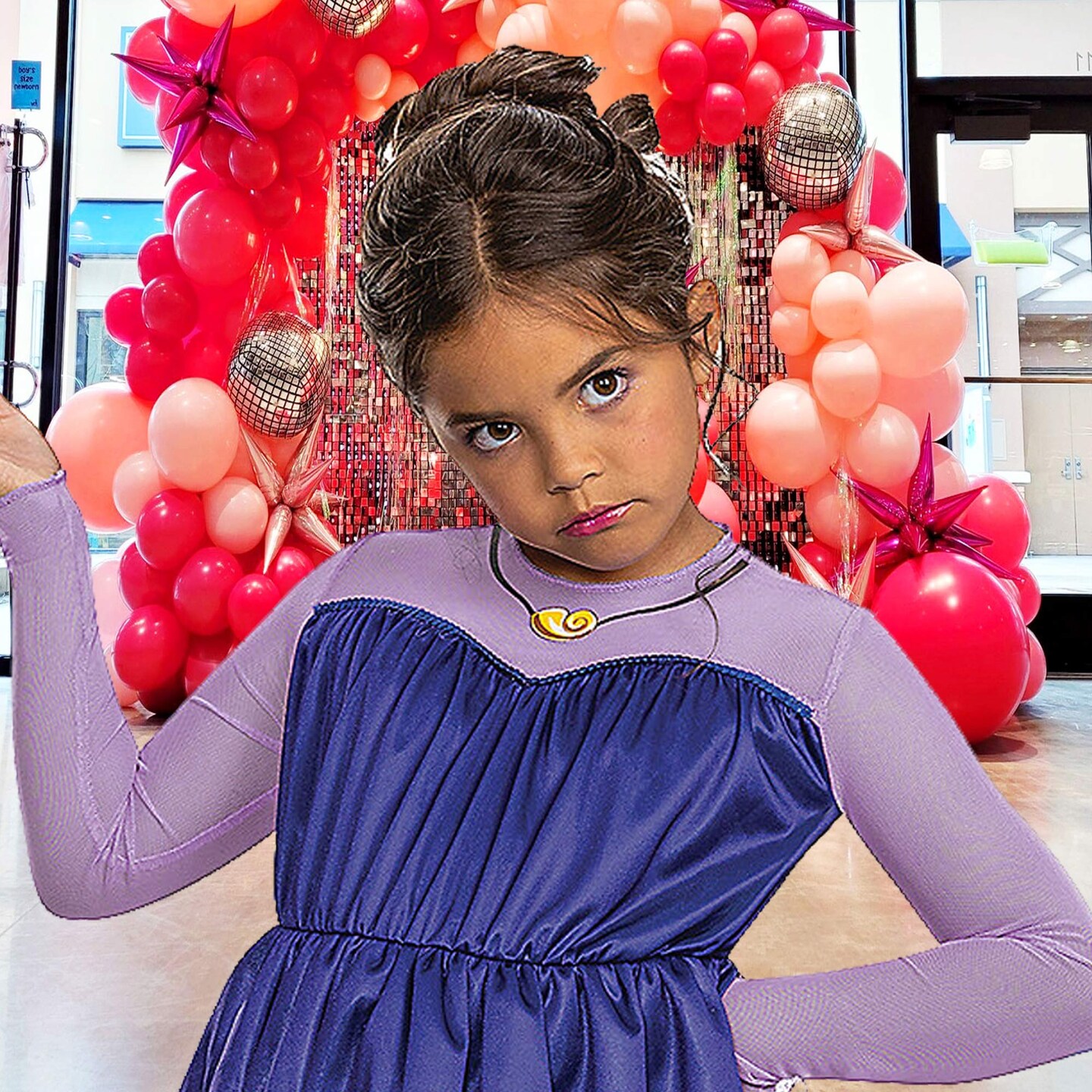 Kid’s Classic Little Mermaid Ursula Costume Disney Villain Outfit