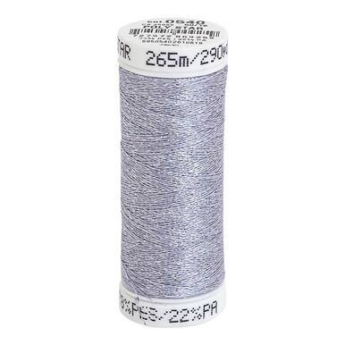 Sulky 30 Wt. Poly Sparkle™ Thread - White with Silver Sparkle - 290 yd. Spool