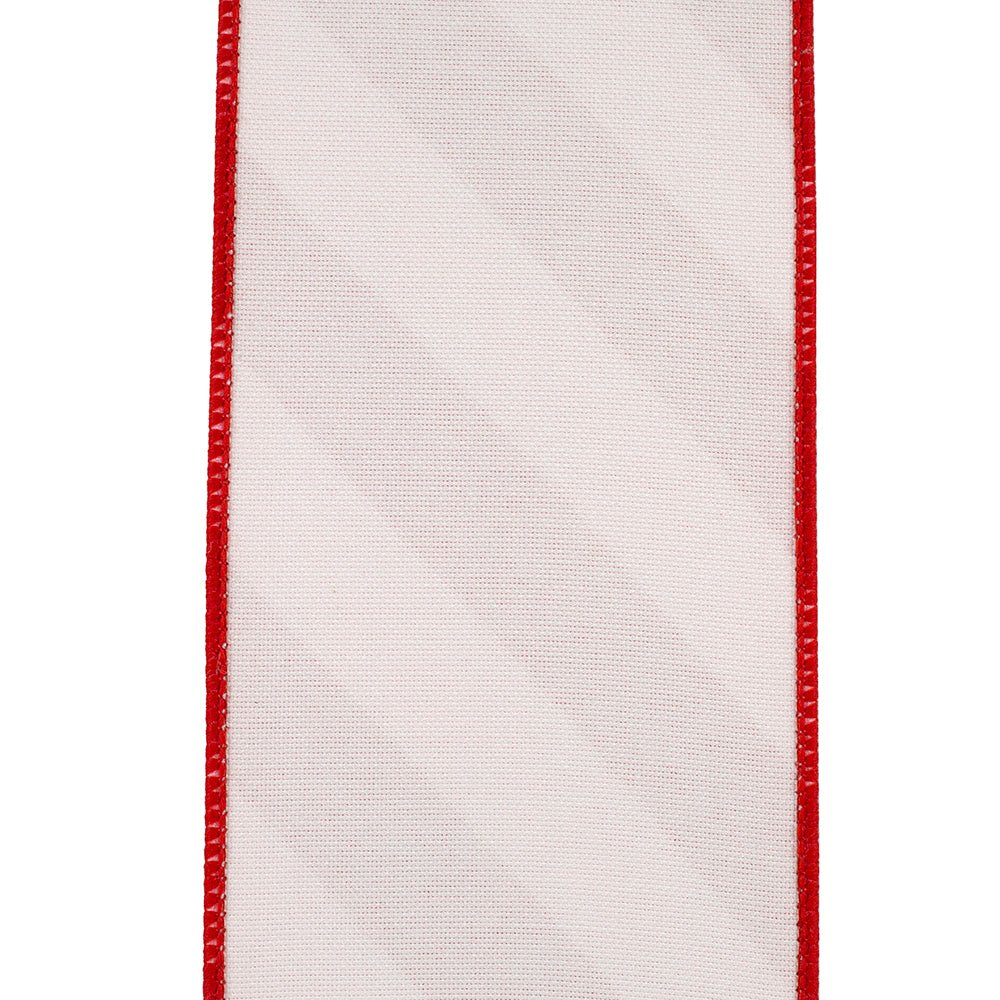 4&#x22; Diagonal Stripe Canvas Ribbon: Pink/Red (10 Yards)