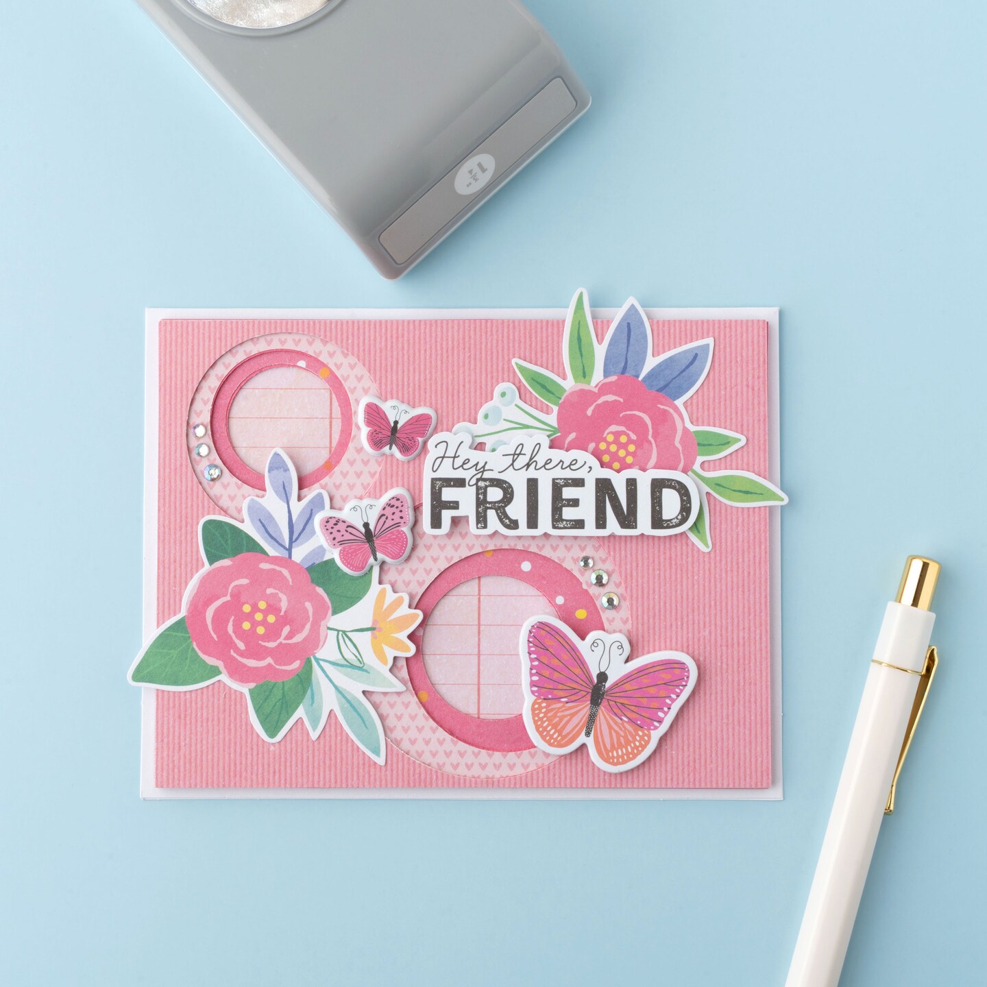 EK Tools Large Circle Punch, 1.75 inch with Safety Lock - Create Precise Circles with Paper or Cardstock - Hole Puncher for Handmade Cards, Scrapbooking, Gift Tags, DIY Cupcake Toppers, and Crafts