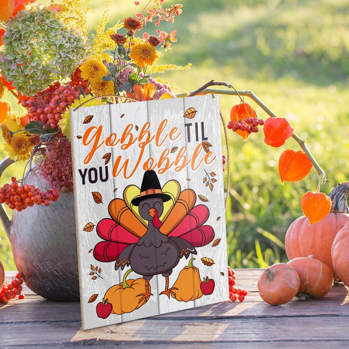 Thanksgiving Decorations Hanging Sign(J6)