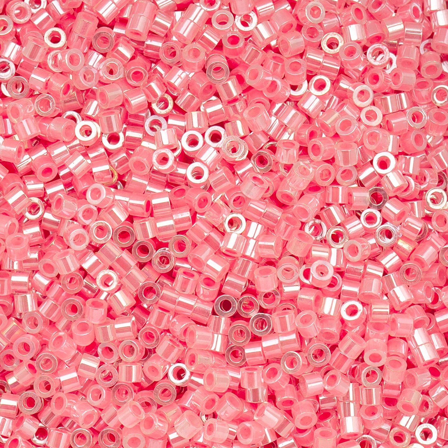 John Bead Ceylon Finish Cylin Beads 11/0 Glass Cylindrical Seed Beads, 25g