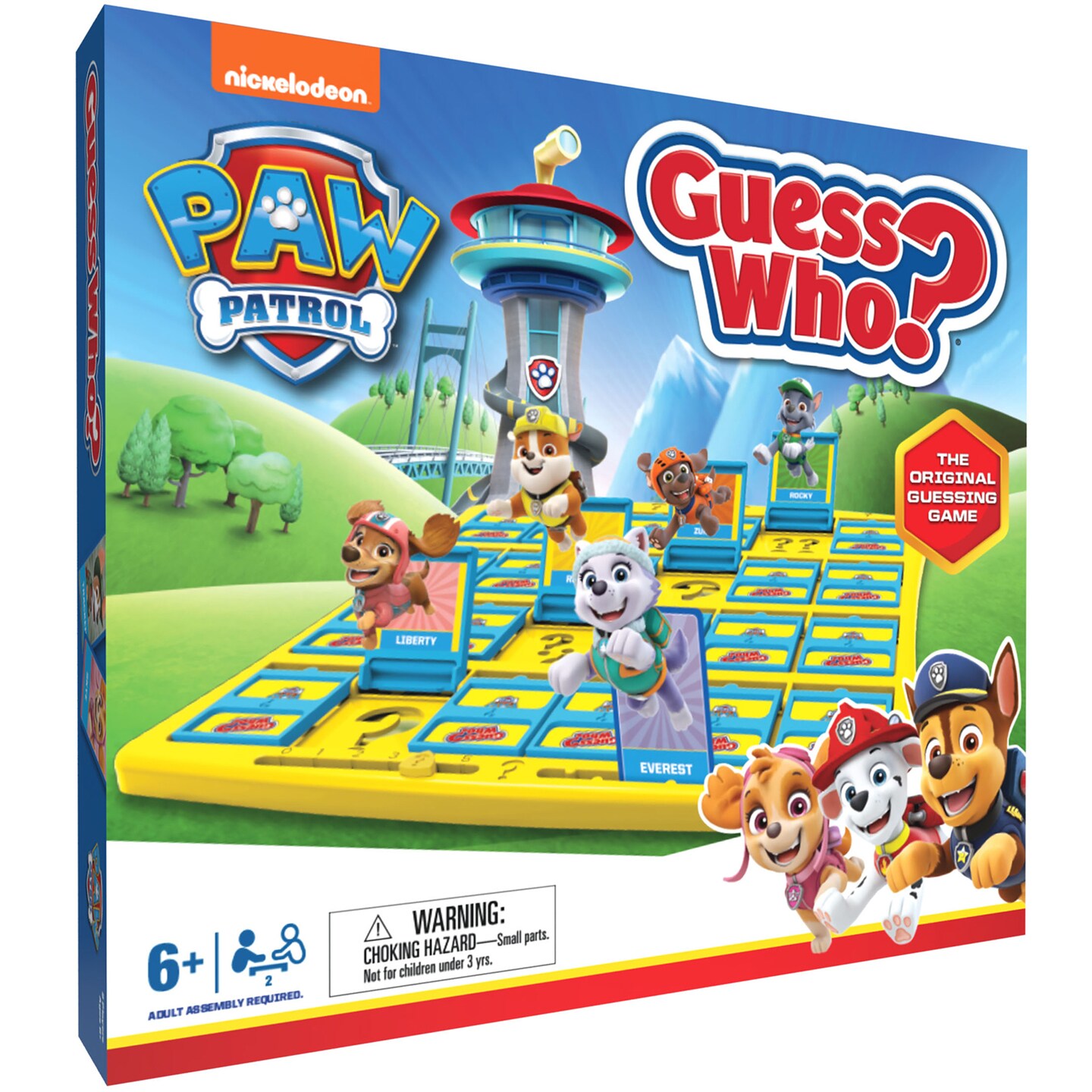 GUESS WHO?: PAW Patrol - Collectible Guessing Board Game, Children's Mystery Game of Deduction, Officially Licensed Nickelodeon, Family & Kids Ages 6+