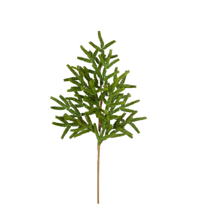27&#x22; Norfolk Pine Spray | Faux Greenery Stem for Winter &#x26; Christmas Decor-XX9412