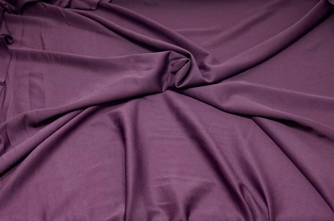 1 Yard Scuba Techno Knit Solid Fabric Smooth Stretch Apparel & Crafts 58"-60" Width