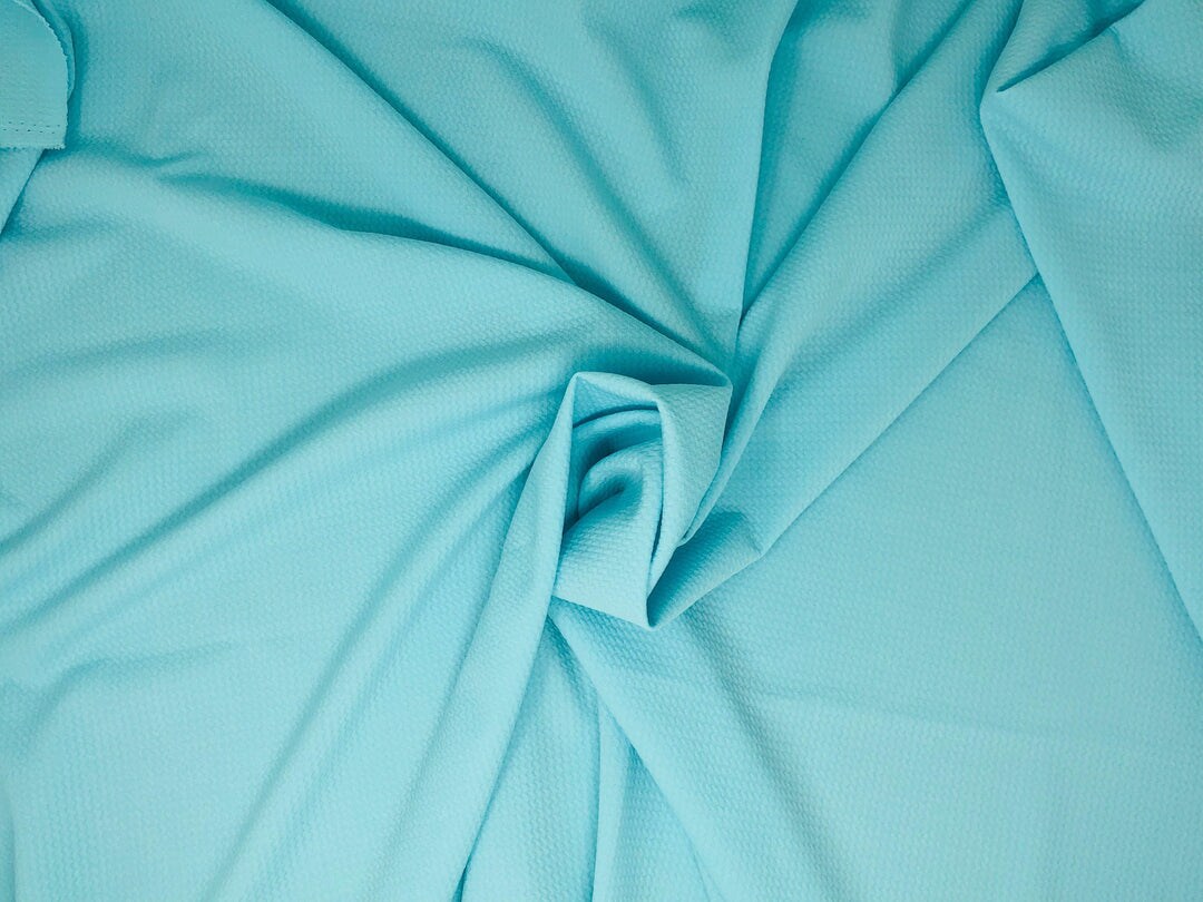 1 Yard Solid Bullet Knit Fabric With Stretch For Fashion Sewing DIY Apparel 58"-60" Inch Wide