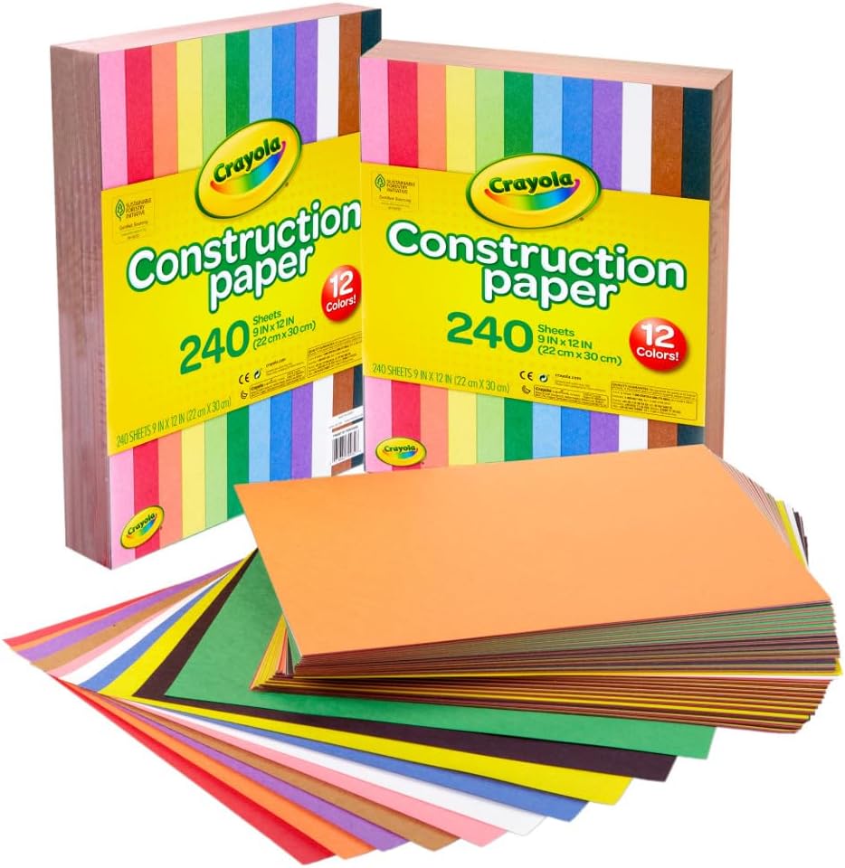 Crayola Construction Paper - 480ct (2pck)