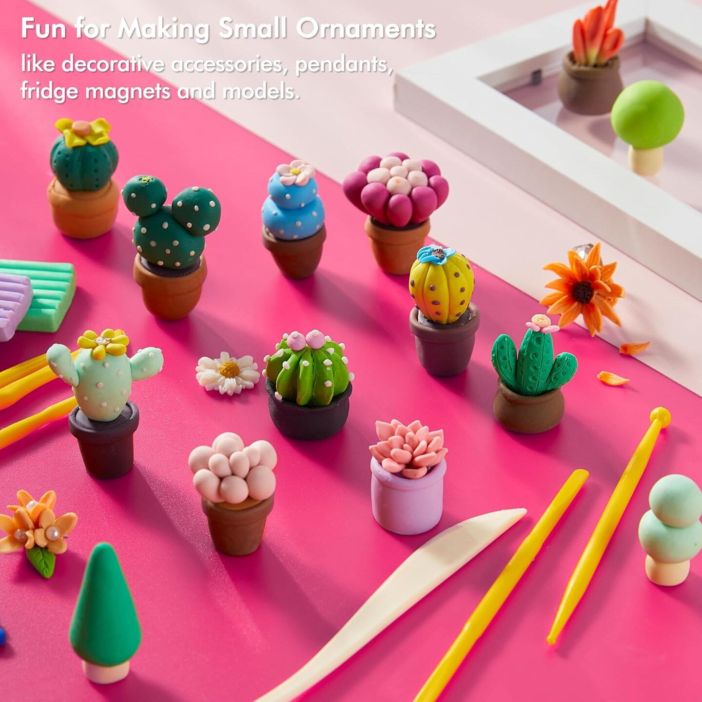 82 Colors Polymer Clay Kit with 19 Clay Tools