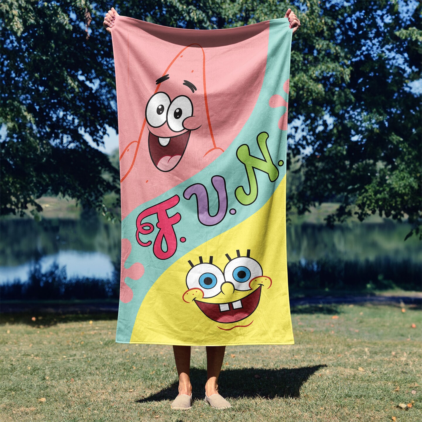 Nickelodeon Spongebob Squarepants Beach Towel