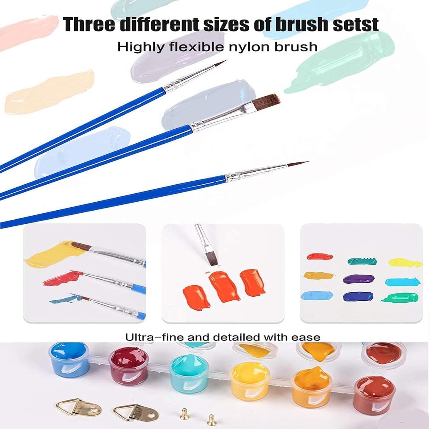 15.7x15.7inch - 4pcs Adult Paint by Number Kits(Dragon)