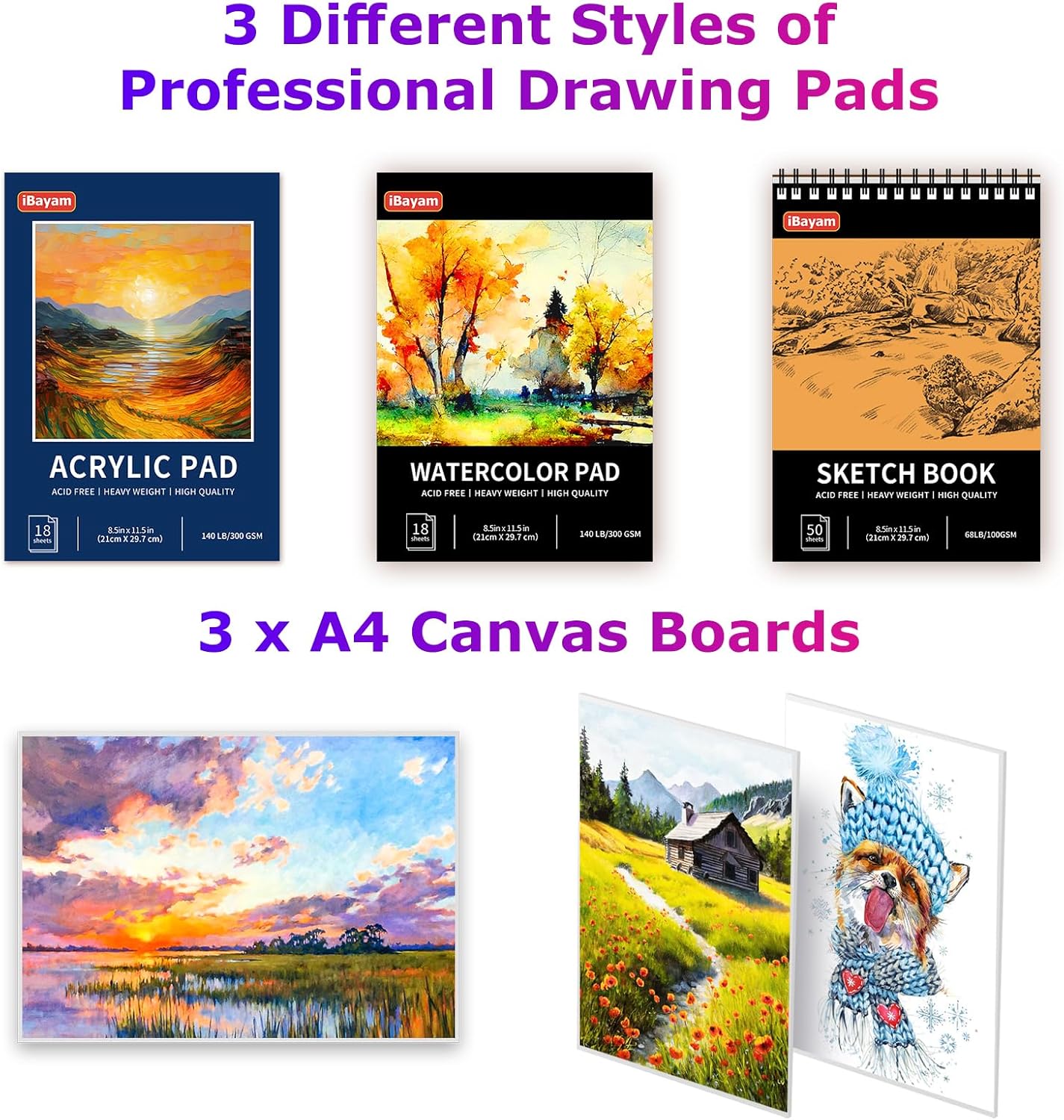 195-Pack Arts and Crafts Supplies for Adults Kids
