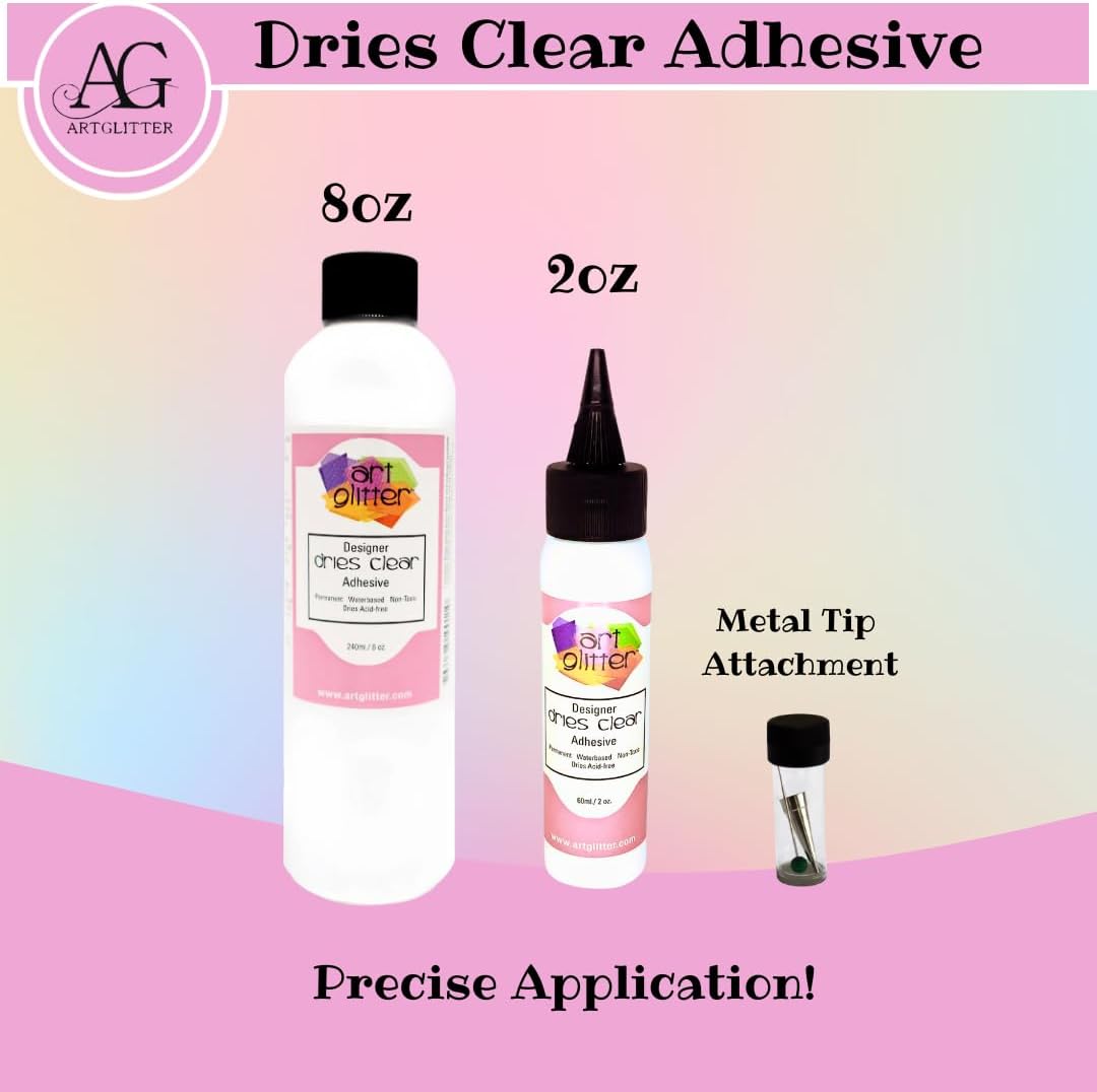 Adhesive Clear Glue Kit Bundle