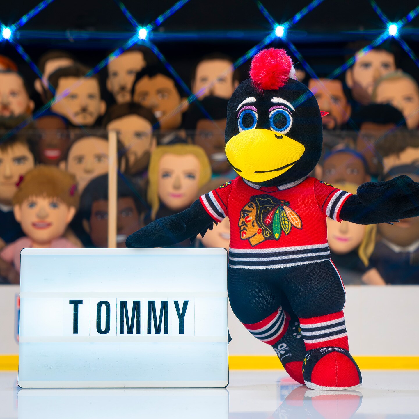 Bleacher Creatures Chicago Blackhawks Tommyhawk 10&#x22; Mascot Plush Figure