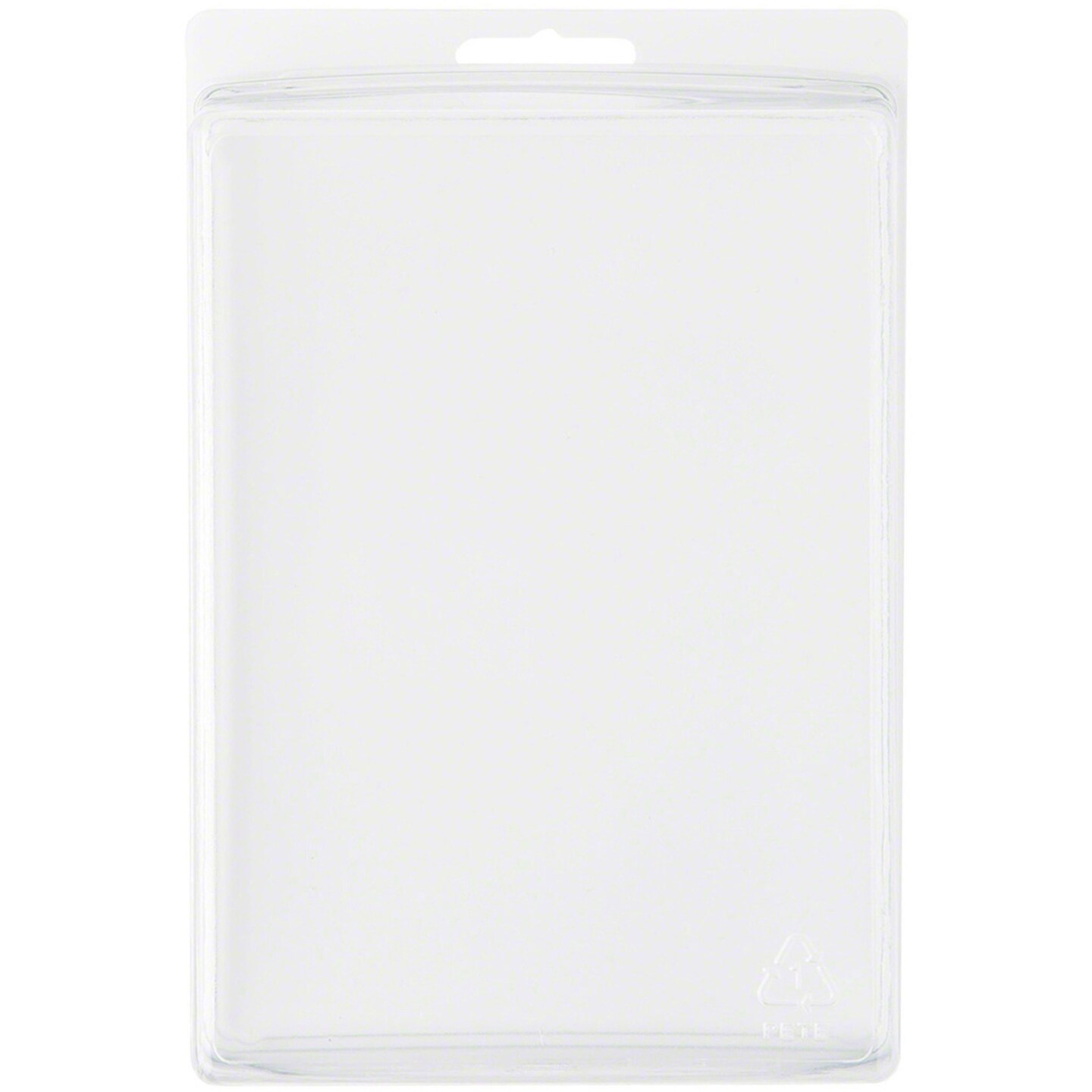 Collecting Warehouse Clear Plastic Clamshell Package / Storage Container, 6.63&#x22; H x 4.75&#x22; W x 1.75&#x22; D