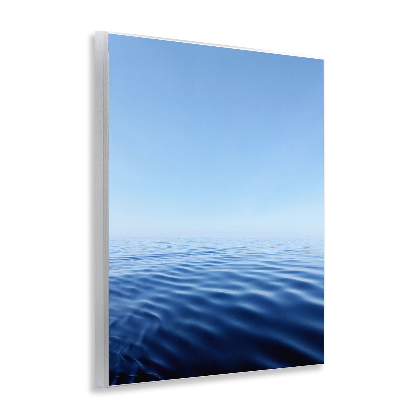Stupell Industries Cool Blue Ocean Ripples Wall Plaque Design by Kali Wilson