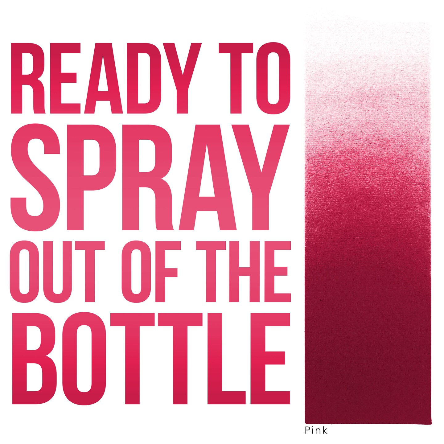 Pink Airbrush Body Paint 8oz - Alcohol-Based, Waterproof, Body Paint for Adults, Cosplay, Temporary Tattoos