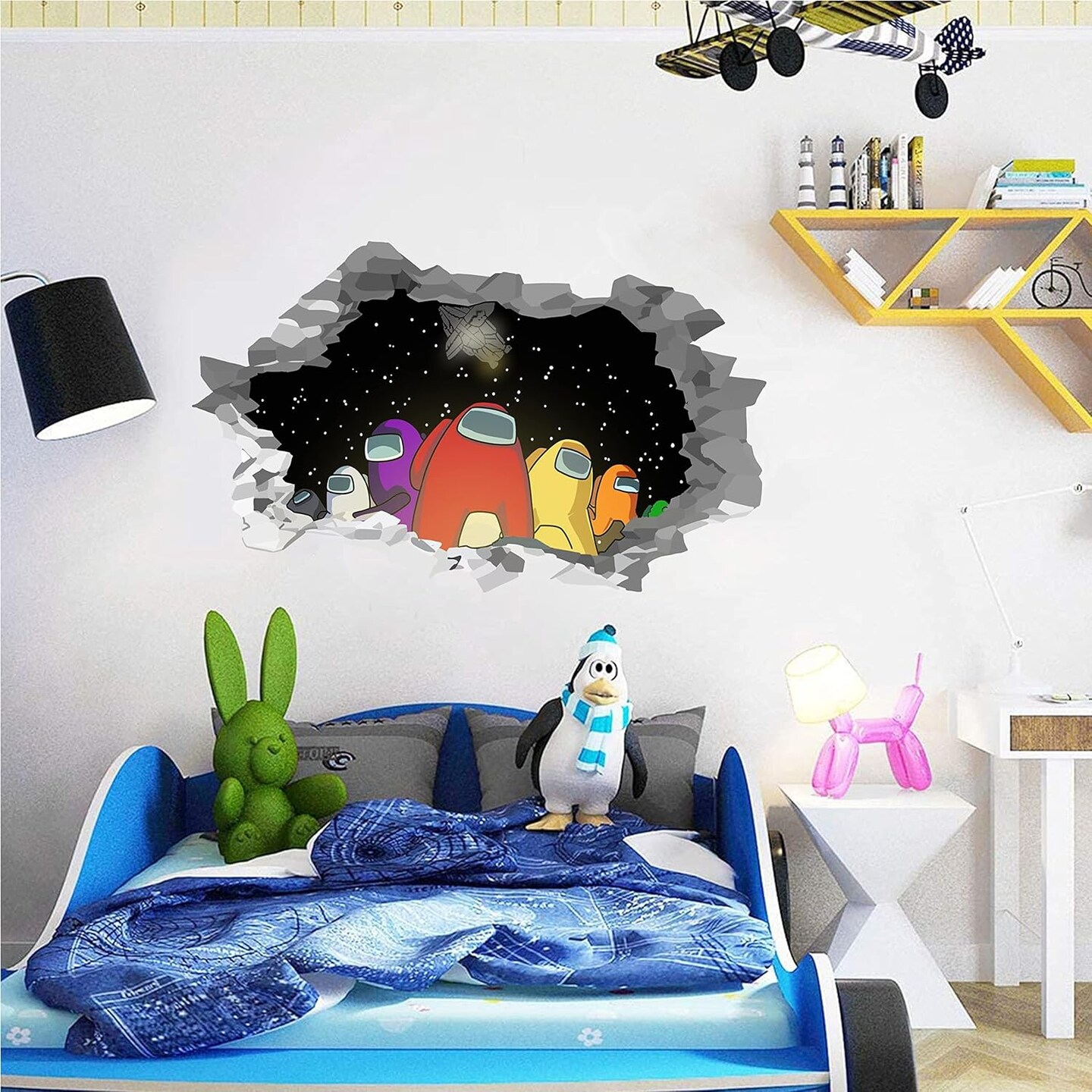 Among Us Wall Stickers (White)