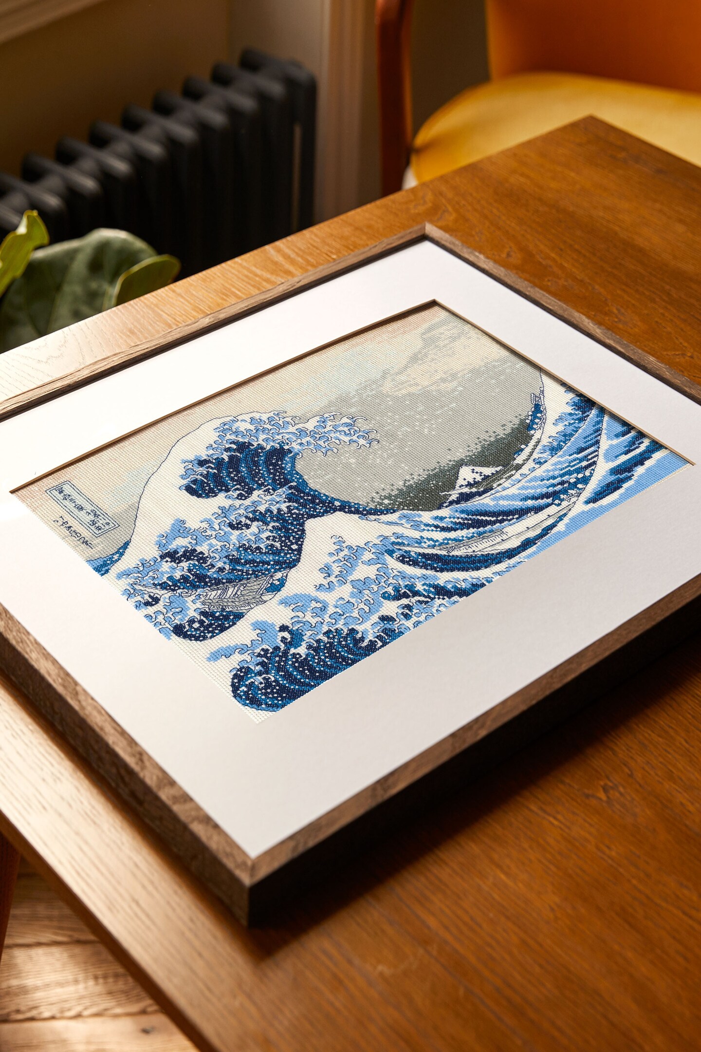 DMC Advanced Cross Stitch Kit-The Great Wave By Katsushika Hokusai