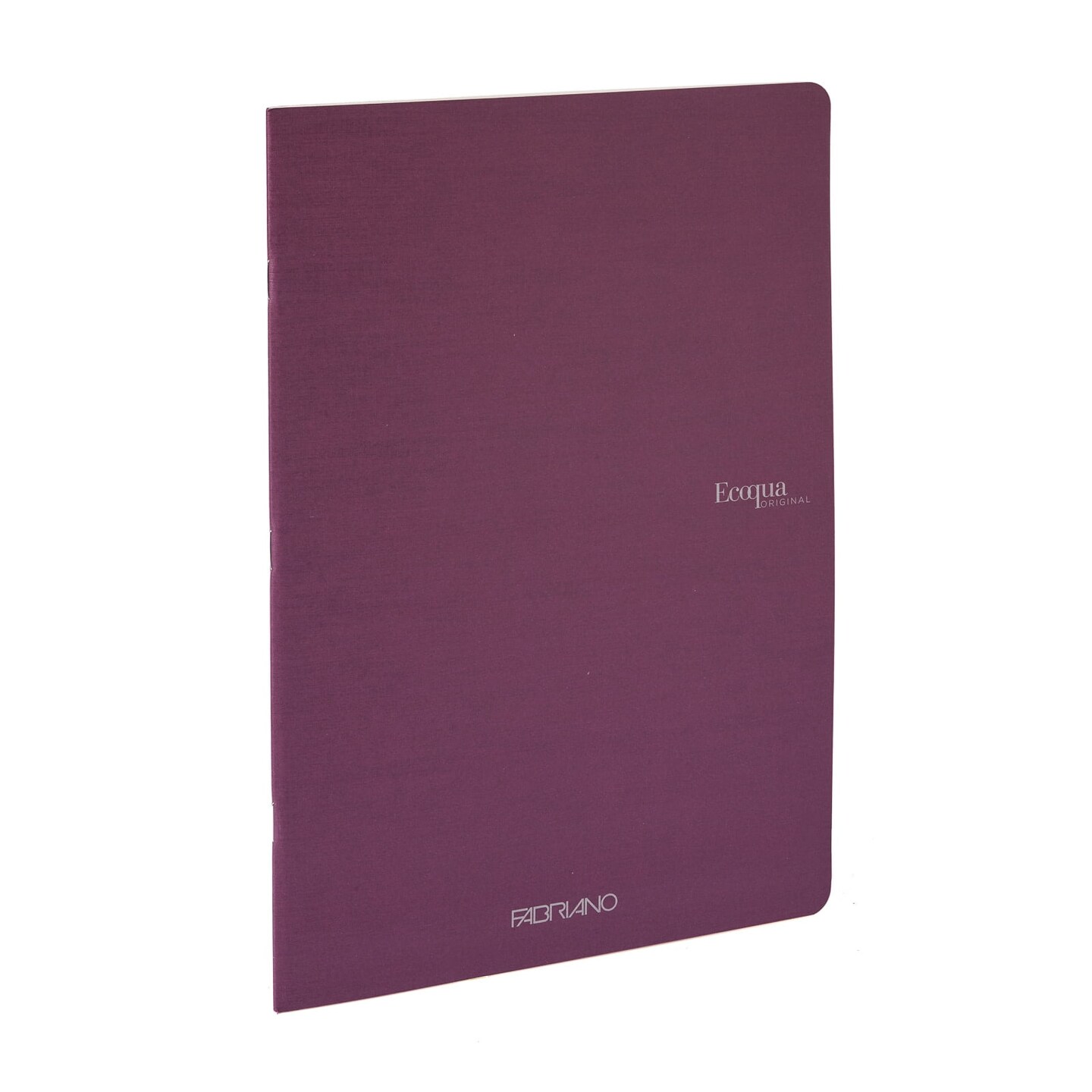 Fabriano Ecoqua Original Saddle-Stitched Notebook, Size A5, 40 Sheets, 5.8" x 8.3"