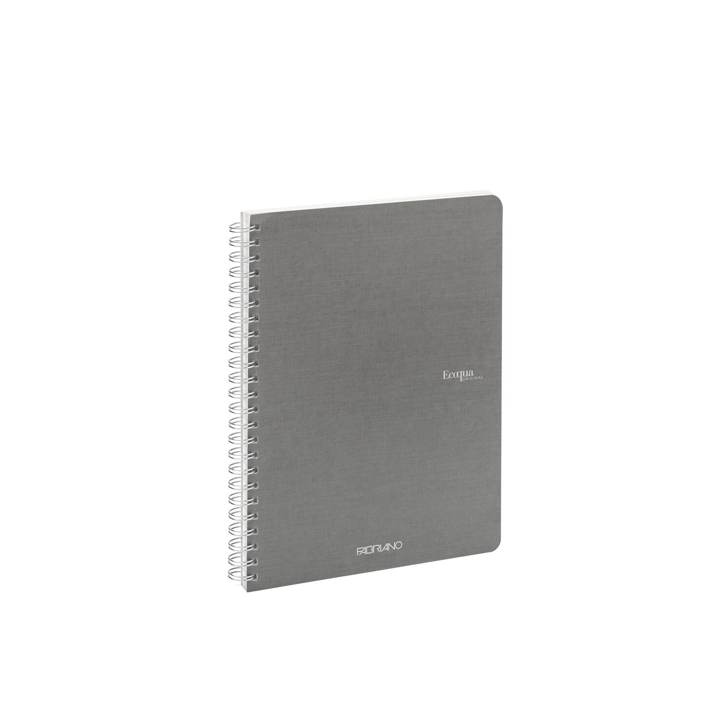 Fabriano Ecoqua Original Spiral-Bound Notebook, A5, 70 Sheets