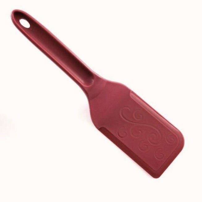 Norpro Heat-Resistant Rigid Nylon Spatula Turner - Pot & Pan Scraper