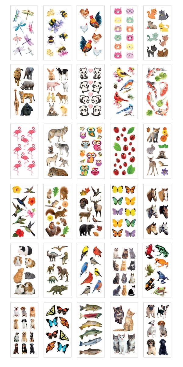Decorative Stickers - Animals Bargain Bundle