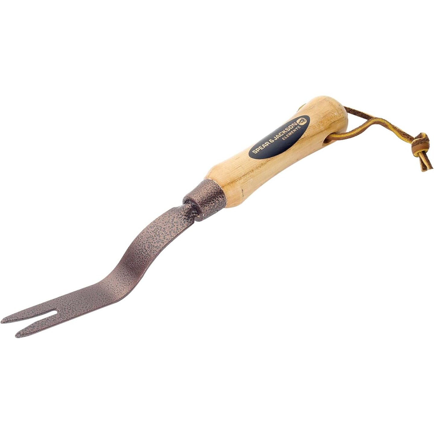 Spear &#x26; Jackson Daisy Grubber Weeding Tool, Elements Range Garden Tool Durable Carbon Steel Head with Hard Wood Handle for Easy Weed Removal
